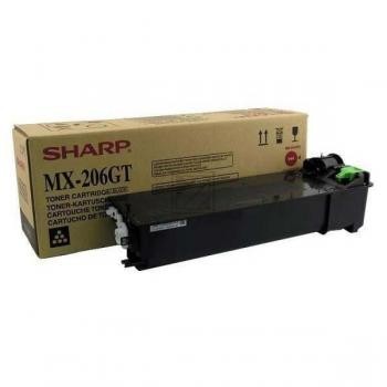 Original Sharp MX-206GT Toner Schwarz