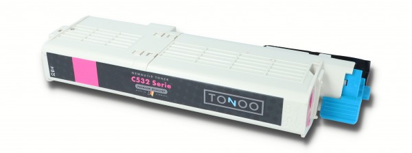 Tonoo® Toner ersetzt OKI C532DN | MC573DN | C563DN | C542DN | 46490606 Magenta XL