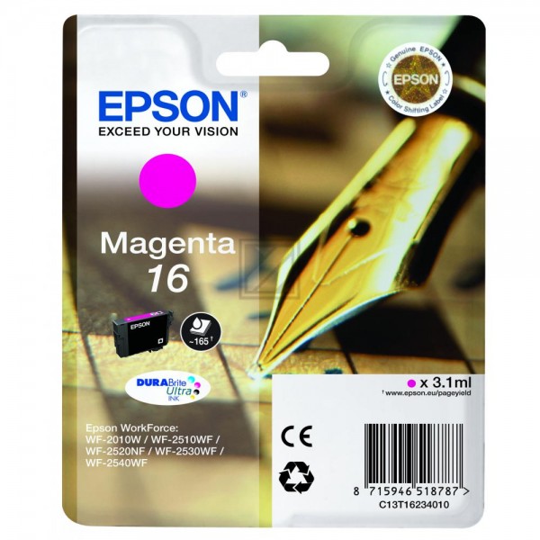 EPSON 16 / T1623 magenta Tintenpatrone