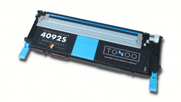 Tonoo® Toner ersetzt Samsung SU005A | CLTC4092S Cyan
