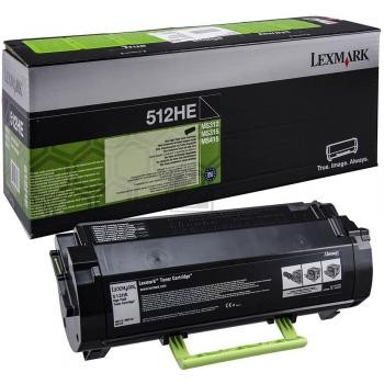 Original Lexmark 512HE | 51F2H0E Toner Schwarz