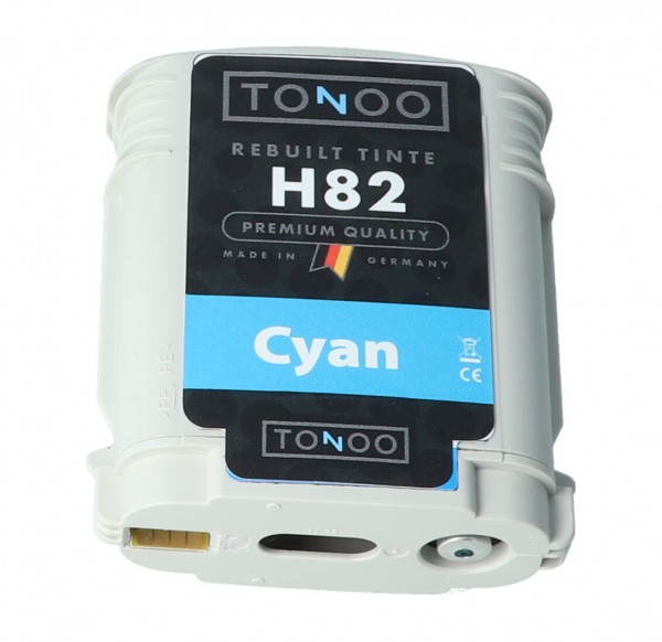 Tonoo® Tinte ersetzt HP 82 | C4911A Cyan XL