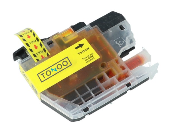 Tonoo® Tinte ersetzt Brother LC421XLY Gelb XL