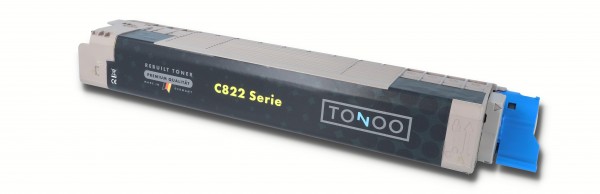 Tonoo® Toner ersetzt OKI C822 | C822n | C822dn | 44844613 Gelb