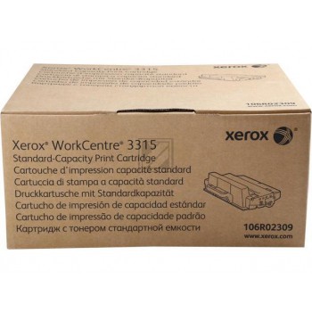 Original XEROX 106R02313 Toner Schwarz