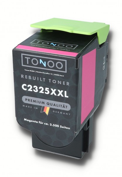 Tonoo® Toner ersetzt Lexmark C242XM0 Magenta XXL