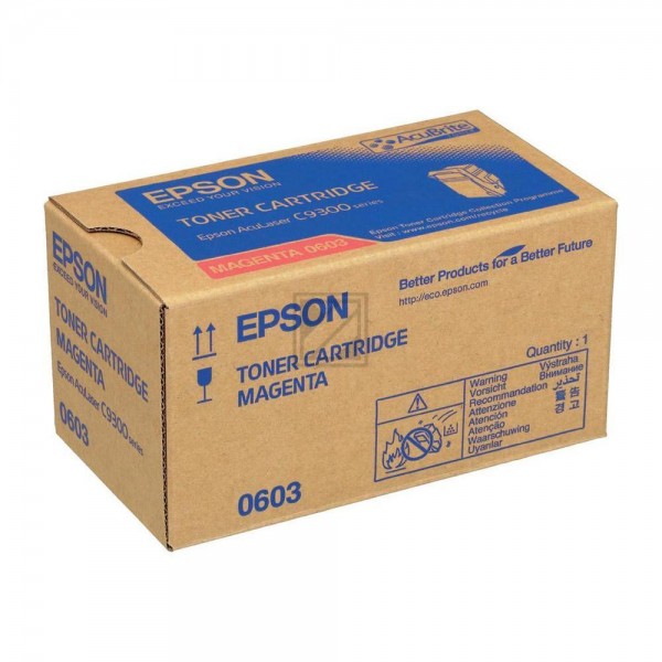 Original Epson C13S050603 Toner Magenta