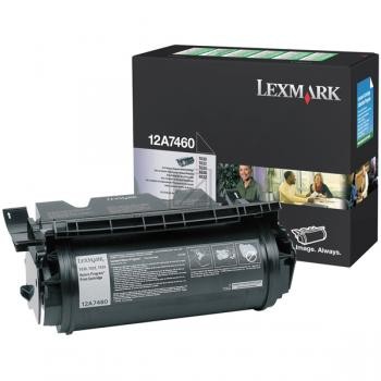 Lexmark 12A7460 schwarz Toner