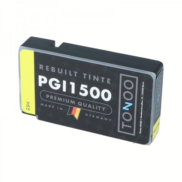 Tonoo® Tinte ersetzt Canon 9195B001 | PGI1500XLY Gelb XL