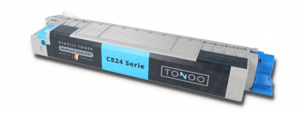 Tonoo® Toner ersetzt OKI C824dn | C824n | C834nw | C834dnw | C844dnw | 47095703 Cyan