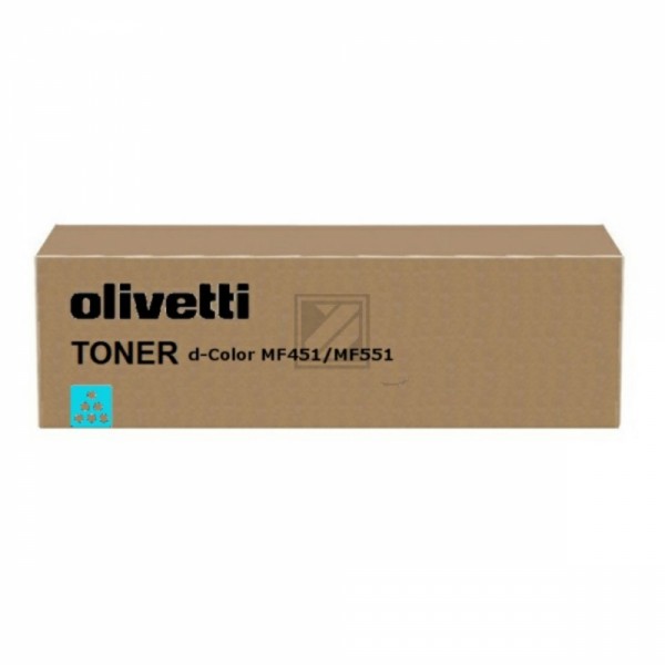 Original Olivetti B0821 Toner Cyan