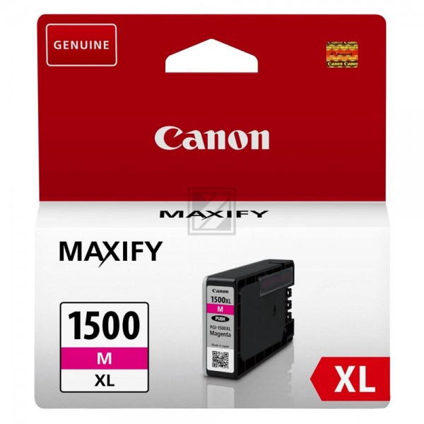 Original Canon 9194B001 / PGI1500XLM Tinte Magenta XL