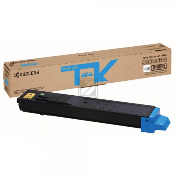 Original Kyocera TK8115C / 1T02P3CNL0 Toner Cyan