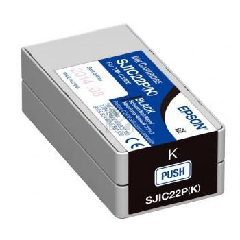 Original Epson SJIC22P | C33S020601 Tinte Schwarz
