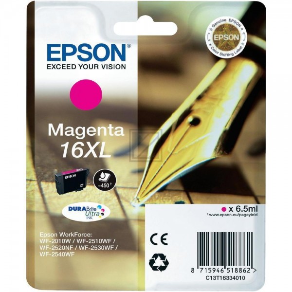 EPSON 16XL / T1633XL magenta Tintenpatrone