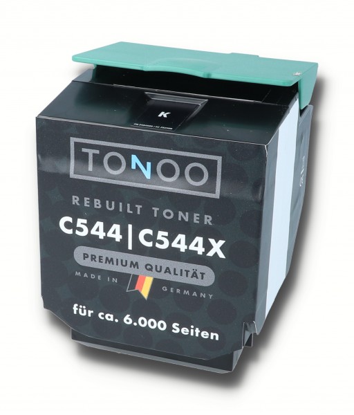 Tonoo® Toner ersetzt Lexmark C544X1KG Schwarz XXL
