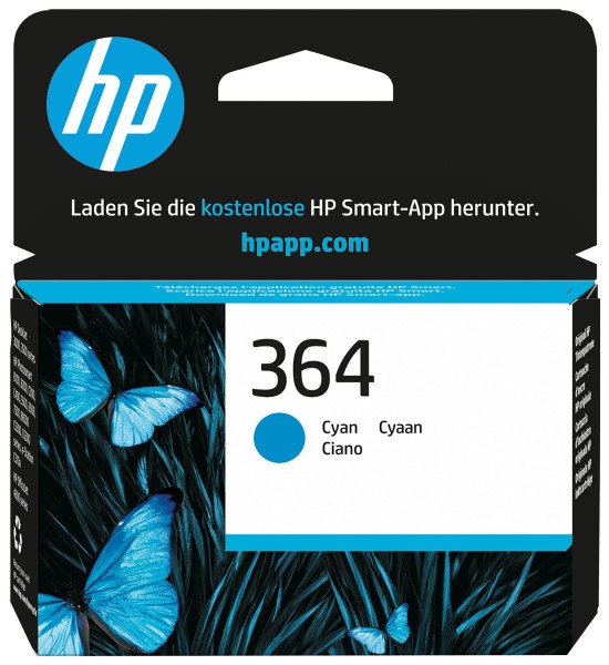 Original HP 364 - CB318EE Tinte Cyan.jpg
