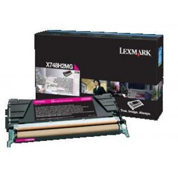 Original Lexmark X748H3MG Toner Magenta