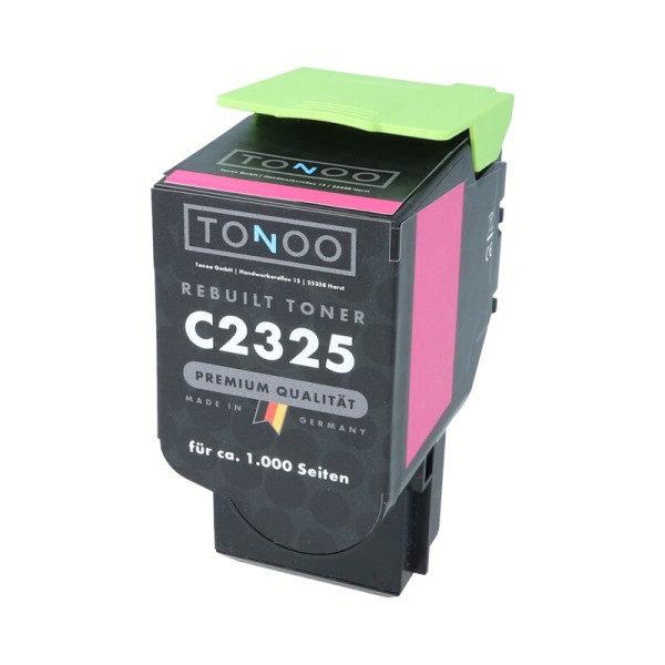 Tonoo® Toner ersetzt Lexmark C2320M0 Magenta