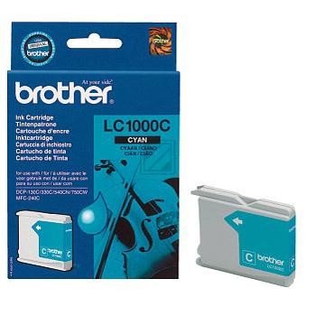 Original Brother LC1000C Tinte Cyan