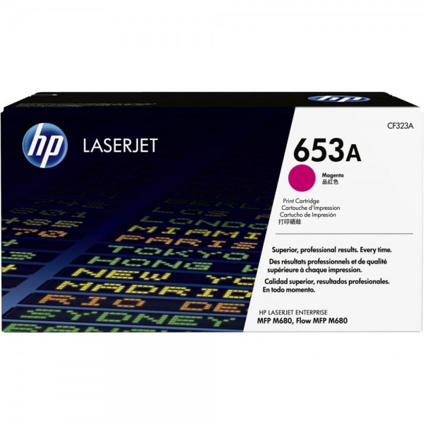 Original HP CF323A / 653A Toner Magenta