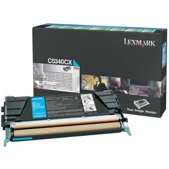 Original Lexmark C5340CX Toner Cyan