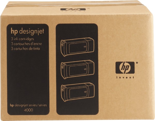 Original HP C5085A | 90 Tinte Gelb XL ( 3 Stück )
