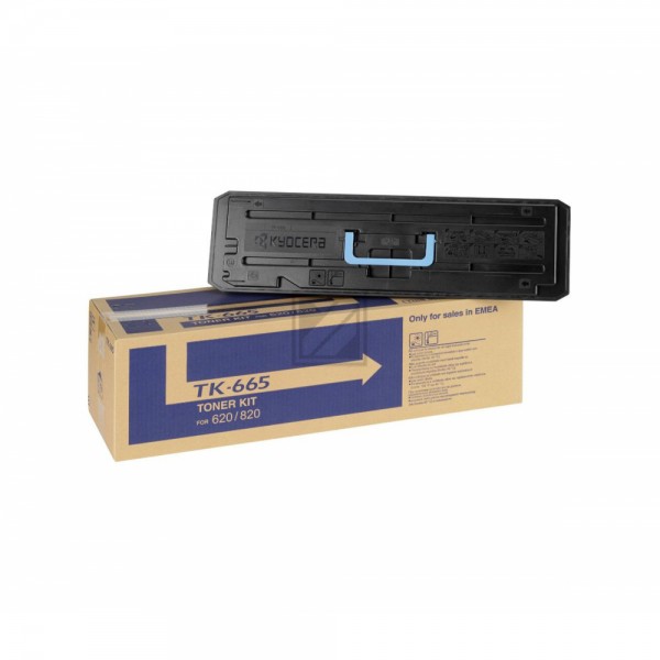 Original Kyocera TK665 / 1T02KP0NL0 Toner Schwarz