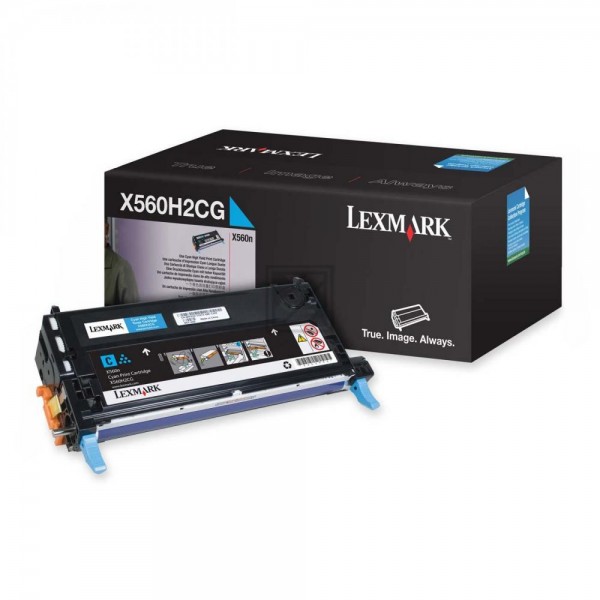 Original Lexmark X560H2CG Toner Cyan