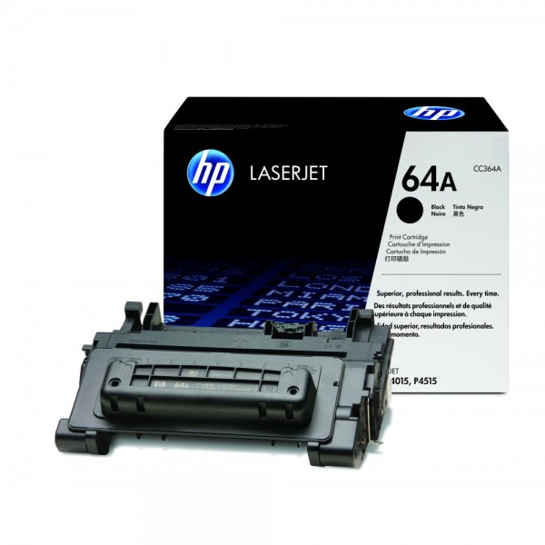 Original HP CC364A / 64A Toner Schwarz