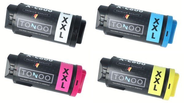 Tonoo® Toner ersetzt Xerox Versalink C600 | C605 | Spar Set XXL