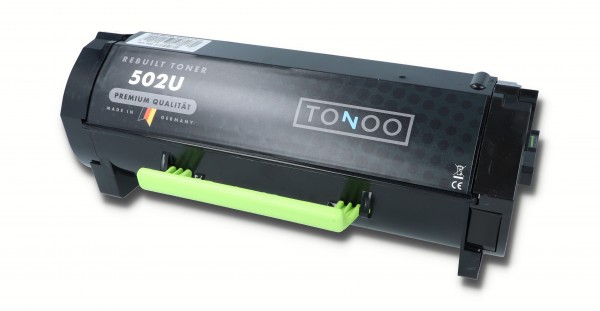 Tonoo® Toner ersetzt Lexmark 50F2U00 | 502U Schwarz XXXL