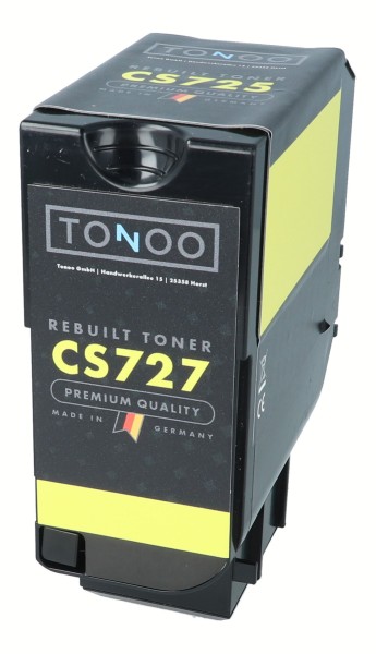 Tonoo® Toner ersetzt Lexmark 75B20Y0 Gelb