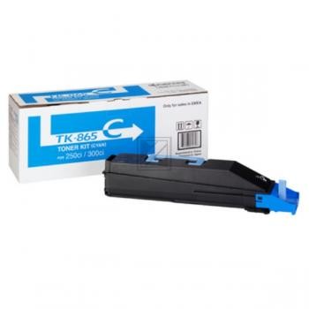 Original Kyocera TK865C / 1T02JZCEU0 Toner Cyan