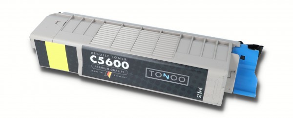 Tonoo® Toner ersetzt OKI C5600 | C5700 | 43381905 Gelb