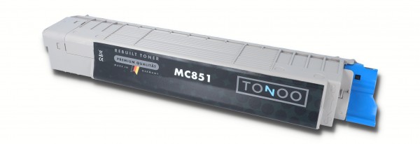 Tonoo® Toner ersetzt OKI MC851 | MC861 | 44059168 Schwarz