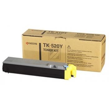 Original Kyocera TK520Y / 1T02HJAEU0 Toner Gelb