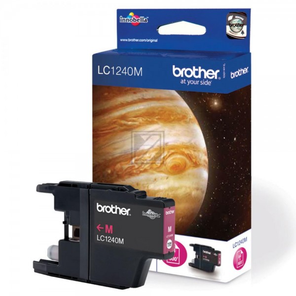 Original Brother LC1240M Tinte Magenta