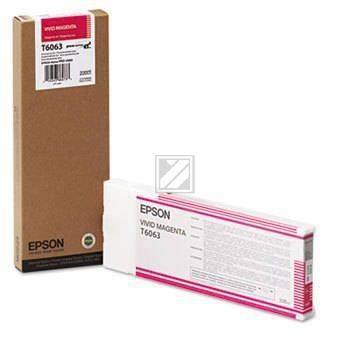 EPSON T6063 vivid magenta Tintenpatrone