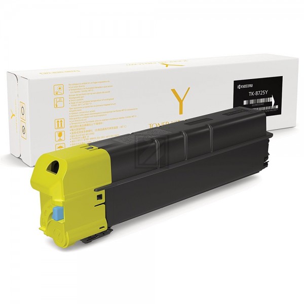 Original Kyocera TK8725Y / 1T02NHANL0 Toner Gelb