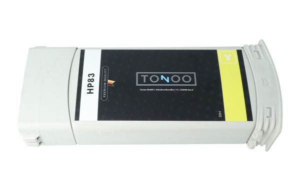 Tonoo® Tinte ersetzt HP 81 | C4933A Gelb