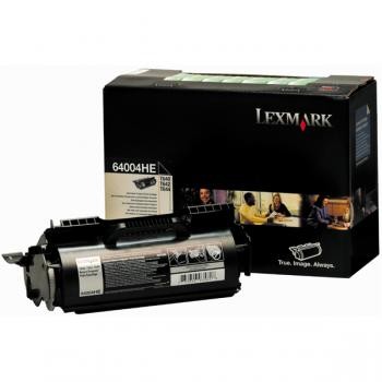 Original Lexmark 64004HE Toner Schwarz