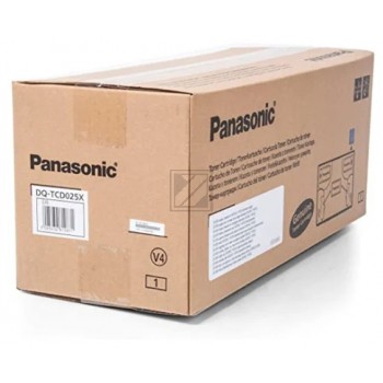 Original Panasonic DQTCD025X Toner Schwarz
