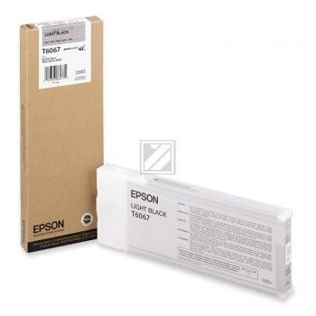 EPSON T6067 light schwarz Tintenpatrone