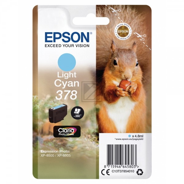 EPSON 378/T37854 light cyan Tintenpatrone