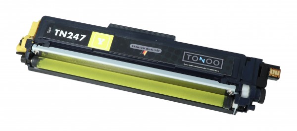Tonoo® Toner ersetzt Brother TN247Y | XL | Gelb