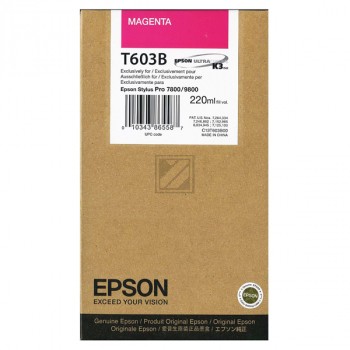 EPSON T603B magenta Tintenpatrone