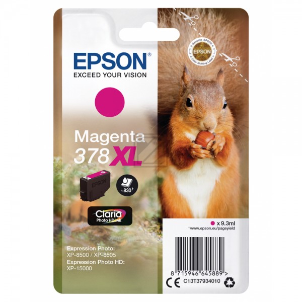 EPSON 378XL/T37934 magenta Tintenpatrone