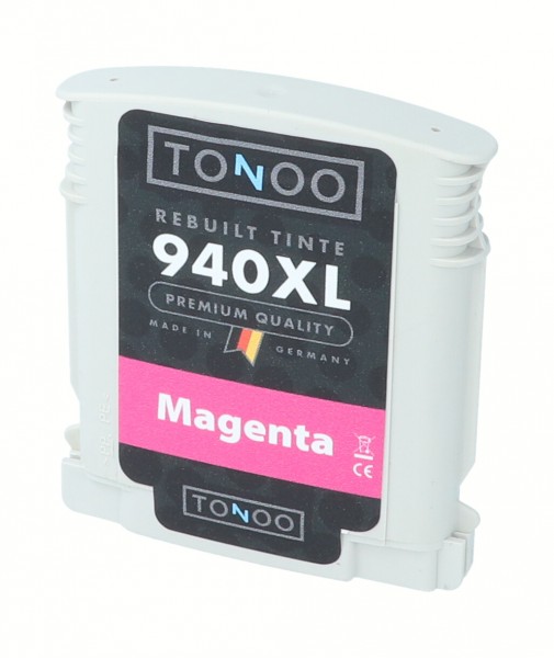 Tonoo® Tinte ersetzt HP C4908AE | 940XL Magenta XL