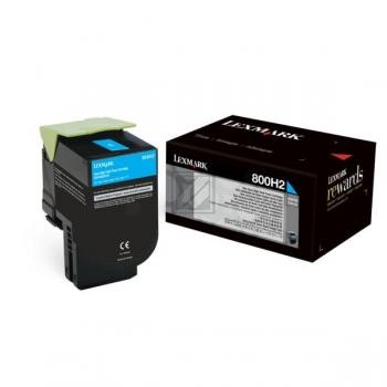 Original Lexmark | 80C0H20 Toner Cyan xl